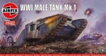 WWI Male Tank Mk.I - Vintage Classics, Airfix 01315v