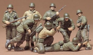 WWII US Infantry Western European Theater, Tamiya 35048