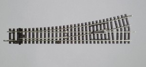 Zwrotnica ręczna lewa WL, Piko 55220