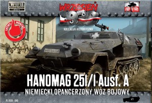 Hanomag 251/1 Ausf.A niemiecki opancerzony wóz bojowy, First To Fight 040
