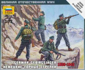 WWII German Gebirgsjäger 1939-43, Zvezda 6154