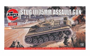 Stug III 75MM Assault Gun - Vintage Classics, Airfix 01306v
