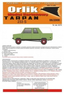 Tarpan 233 S, Orlik 06/2008