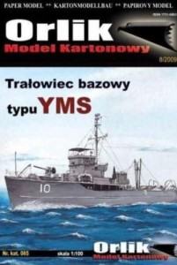 Trałowiec bazowy typu YMS, Orlik 8/2009