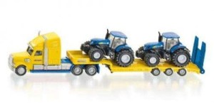 Ciężarówka z traktorami New Holland, Siku 1805