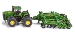 Traktor John Deere 9630 z kultywatorem Amazone, Siku 1856