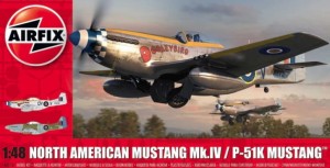 North American Mustang Mk.IV / P-51K Mustang, Airfix 05137