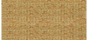 Karton 3D -  klinkier żółty, Noch 56613