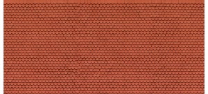 Karton 3D - dachówki płytkowe, Noch 56690