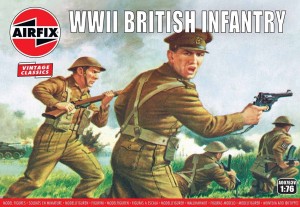 WWII British Infantry N. Europe - Vintage Classics, Airfix 00763v
