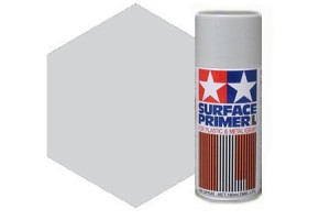 Surface Primer L - Gray Spray, Tamiya 87042
