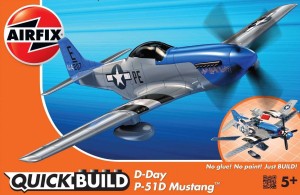QUICK BUILD - D-Day P-51D Mustang, Airfix J6046