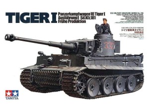 German Tiger 1 Early Production, Tamiya 35216