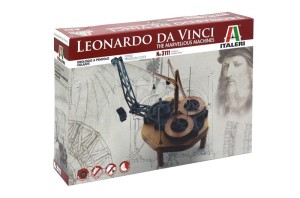 Maszyny Leonarda da Vinci - Zegar z latającym wahadłem, Italeri 3111