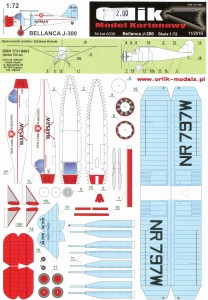 Samolot Bellanca J-300, Orlik 11/2019