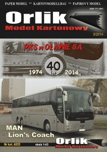 Man Lion`s Coach - PK'S W OŁAWIE, Orlik 09/2014