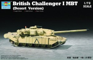 British Challenger I MBT (Desert Version), Trumpeter 07105