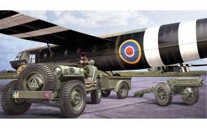 Willys MB Jeep - zestaw podarunkowy Airfix 55117A