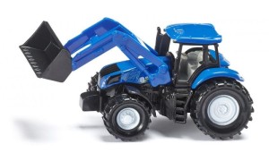 Traktor New Holland z przednią ładowarką, Siku 1355