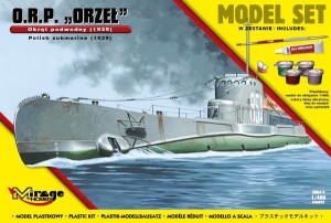 ORP Orzeł Polski Okręt Podwodny 1939 - zestaw podarunkowy Mirage 840092
