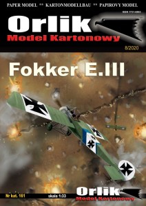Fokker E.III, Orlik 8/2020