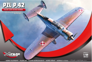 PZL P.42(polski lekki bombowiec nurkujący), Mirage Hobby 481320