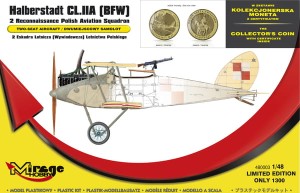 Halberstadt CL.IIA [BFW] '2 Eskadra Lotnicza Lotnictwa POLSKIEGO' (z NUMIZMATEM), Mirage 480003