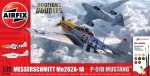 Messerschmitt Me262 & P-51D Mustang - zestaw podarunkowy Airfix 50183