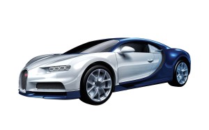 QUICK BUILD - Bugatti Chiron, Airfix J6044