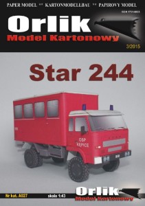 Samochód ciężarowy STAR 244, Orlik 3/2015