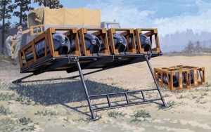 Wyrzutnia ramowa sWu.R. 40/28 cm, Mirage Hobby 35217