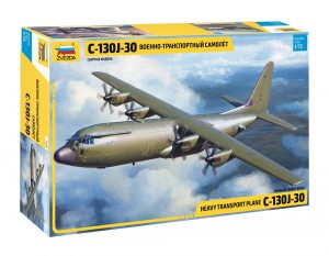 Heavy Transport Plane C-130J-30, Zvezda 7324