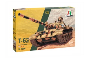 T62 Russian Tank,  Italeri 7006