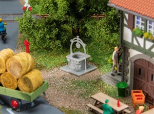 Studnia, ozdobna fontanna, Faller 180853