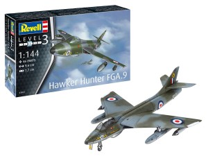 Hawker Hunter FGA.9, zestaw podarunkowy Revell 63833