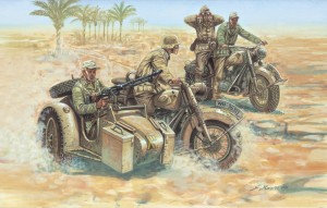 WWII German Motorcycles, Italeri 6121