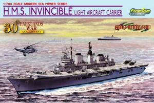 H.M.S. Invincible Light Aircraft Carrier (Falklands War 30th Anniversary), Dragon 7128