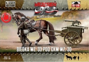 Biedka wz.33 pod CKM wz.30, First to Fight 093