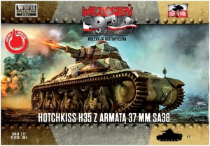 Hotchkiss H35 z armatą 37mm SA38, First 094