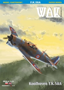 Koolhoven F.K.58a, Wak 11/2022