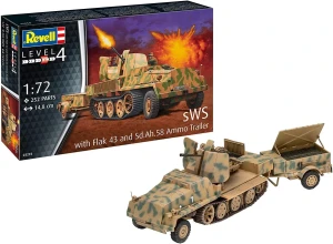 sWS mit Flak-Aufbau als Sfl. mit 3,7cm Flak 43, Revell 03293