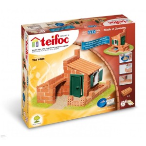 Budowle z cegiełek - Domki 2 plany, Teifoc 4105