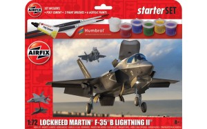 Lockheed Martin F-35B Lightning II, zestaw podarunkowy Airfix 55010
