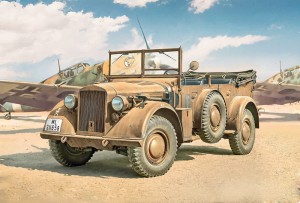 Kfz. 12 Horch 901 Typ 40 Fruhen Ausf., Italeri 6597