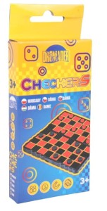 Warcaby magnetyczne, wersja kieszonkowa