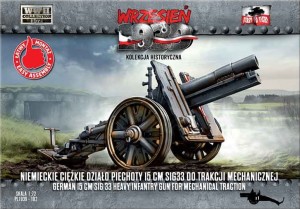 Niemieckie ciężkie działo piechoty 15cm SIG33 do trakcji mechanicznej, First to Fight 102