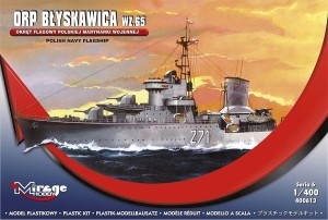 ORP BŁYSKAWICA wz. 65, Mirage Hobby 400613