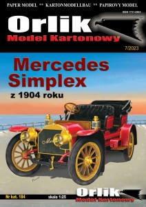 Mercedes Simplex Z 1904 Roku, Orlik 7/2023