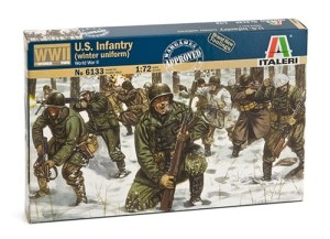WWII U.S.Infantry (Winter uniform), Italeri 6133