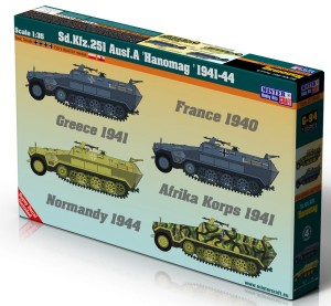Sd.Kfz.251 Ausf.A 'Hanomag' 1941-44, Mistercraft G-94